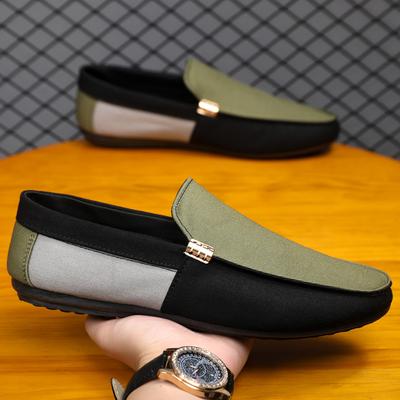 Mode Sommer Neu Canvas Herren Freizeitschuhe Bequem Rutschfest Herren Halbschuhe Leichte Laufschuhe Design Mode Sportschuhe