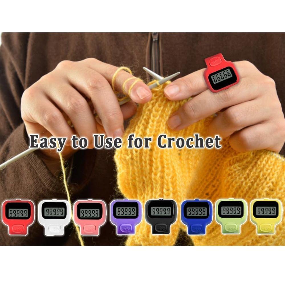 Digital Clicker Counter Multi-functional Finger Clicker Smart Electronic Counter  Event Counting
