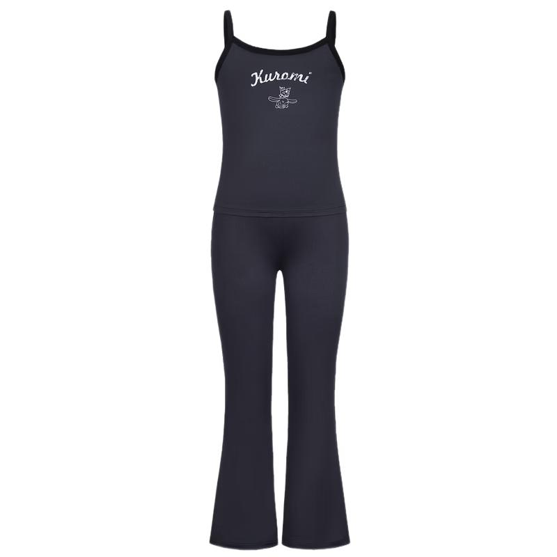 Little MO&Co. Kuromi IP Girls' Two-Piece Camisole & Pants Set