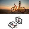 1 Pair 9/16 Inch Thread Bike Foot Pedal Flat Bike Pedals  For MTB, BMX, Road Bike and Mountain Bike