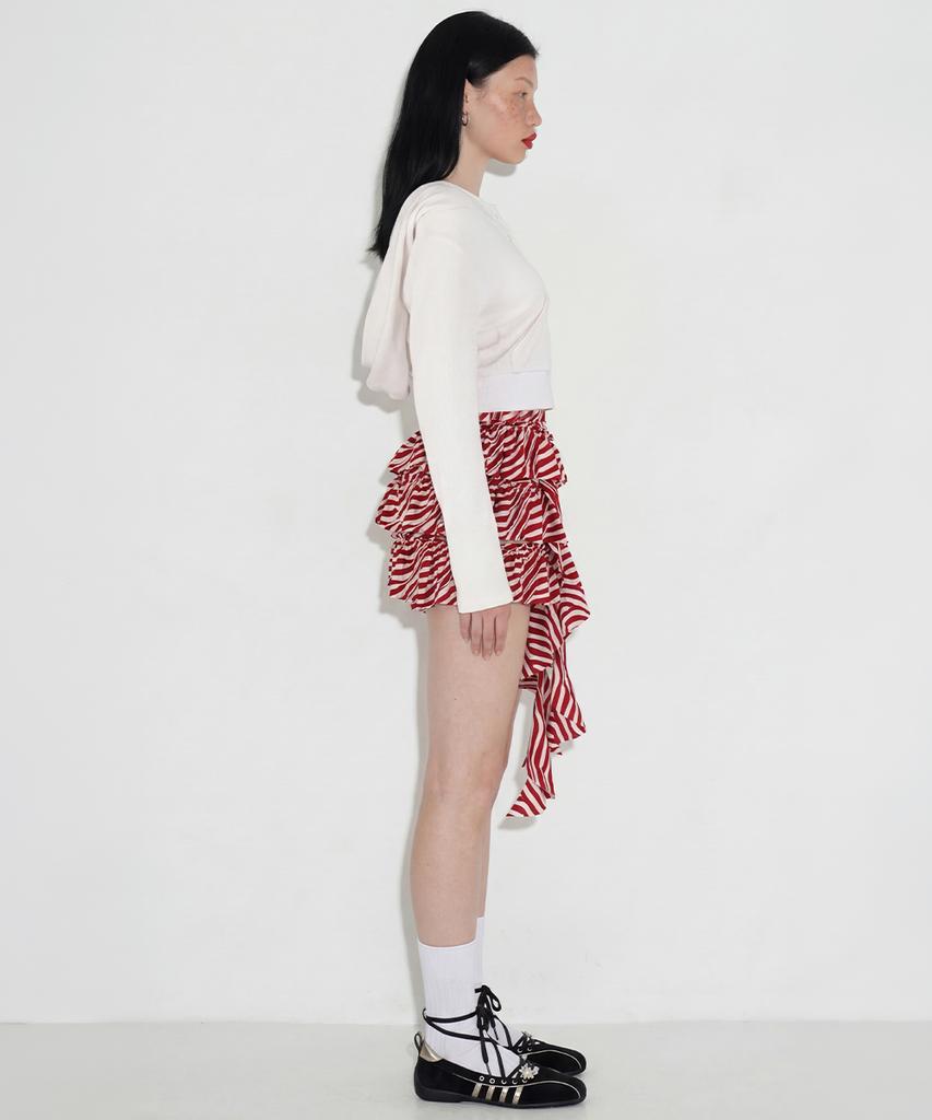 SETSETSET Cascade Ruffle Tiered Shorts
