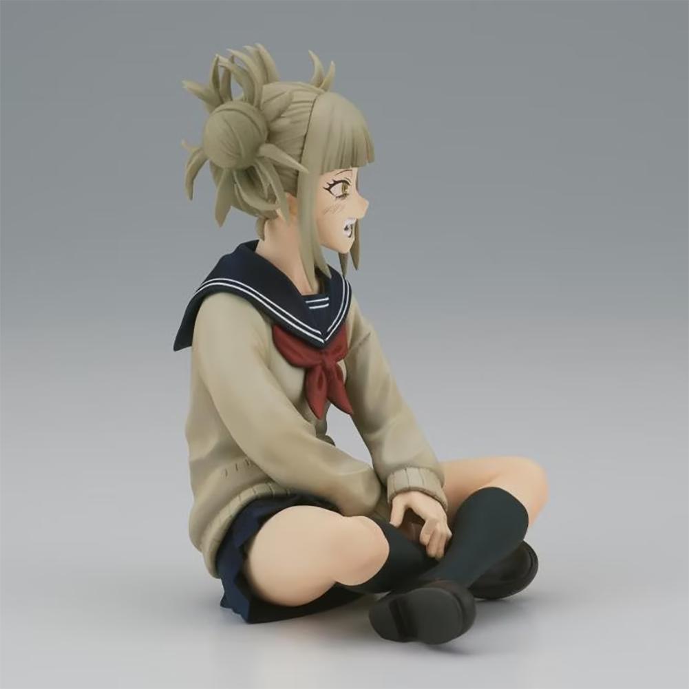 MHA Anime figure Uraraka Ochako Toga Himiko sitting action figures Uraraka Ochako Toga Himiko  PVC Model Toy  Collection Gift