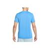 Nike Skin-Friendly Comfortable Breathable Moisture-Wicking Short Sleeve T-Shirt Men Tops Blue HF6212-412