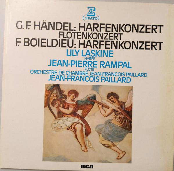 

LP Record GEORG FRIEDRICH HNDEL FRANOISA Harfenkonzert Flotenkonzert Har ZL30536 Erato 1977 Germany Classical Used