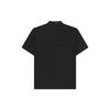 Fila Solid Color Pullover Short Sleeve Polo Shirt Men Tops Black F11M332105F-BK