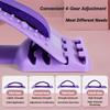 Adjustable Back Stretcher for Waist Neck Pain Relief Multi-Level Massager Lumbar Cervical Spine Support Yoga Fitness Device