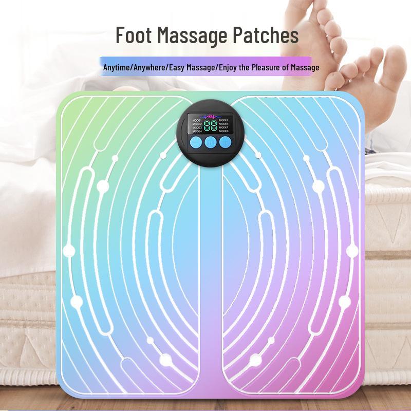 Portable Intelligent EMS Pulse Foot Massager with USB Charging