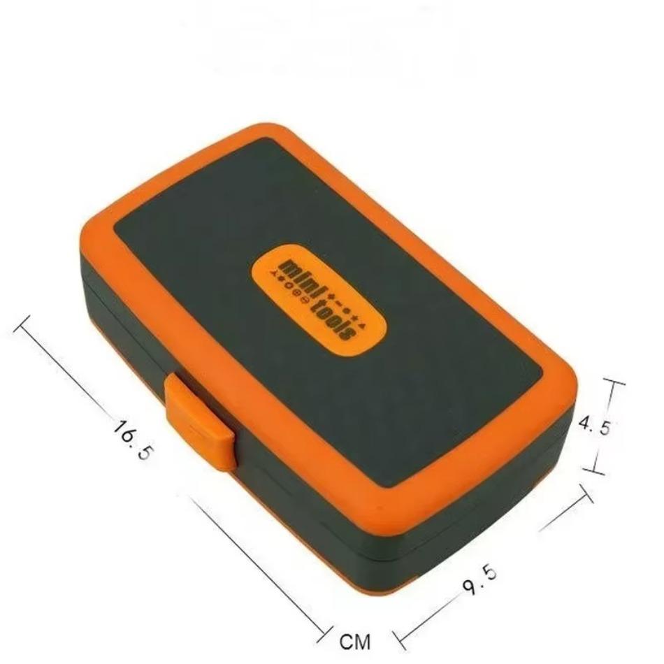 38 Pcs CRV Anti-Slip and Sweat-Proof Handle Multi-Purpose Ratchet Screwdriver Set for Handle Wrench Bit Repair Combination Tool