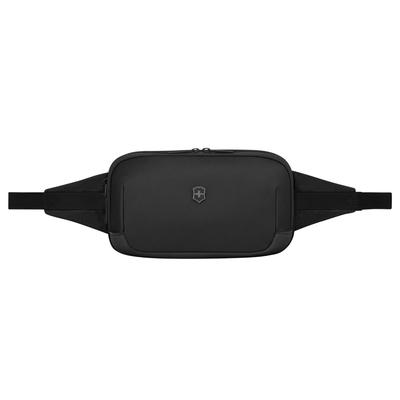 Altmont Modern Belt Bag with Earphone Sound Pocket and Smartphone 3L Antibacterial Perfect for International Black Pocket, Capacity,