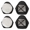 4pcs Handheld Vacuum Cleaner Filter High Strength Efficient Dust Cup Filter for XSB726N SV75 SV70