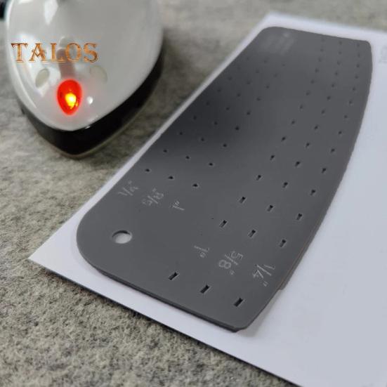 Seam Allowance Ruler Perforated Seam Gauge for Sewing Machine Hemming Quilting Ruler with 1/4" 5/8" 1" Marking Points Seam Guide for Precise