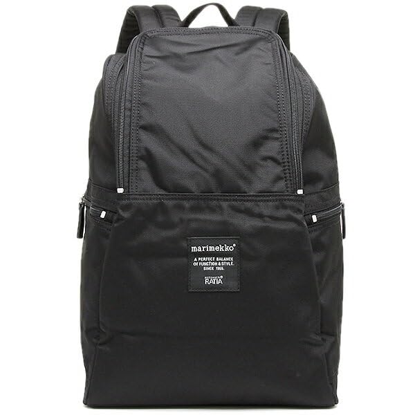 Marimekko Metro and 039972 999 Backpack, Black, Men's Women's, [Product Code]