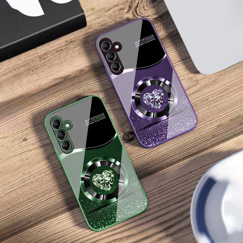 Lila Kreis Diamant Für Samsung A 73 72 71 A70 56 55 54 A53 52 A51 A50 42 A35 A34 33 32 31 26 25 24 23 22 30 Glas Handyhülle