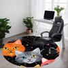 1pc Cats, Space Carpet for Office, Non-slip, Soft and Durable Office Rug, Perfect for Office Yy260128011