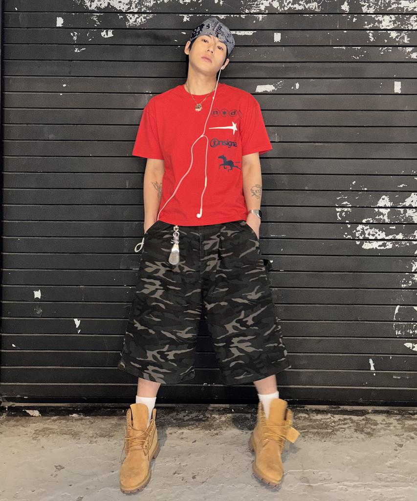 Nodi Dead Sound Society Camo Bermuda Pants