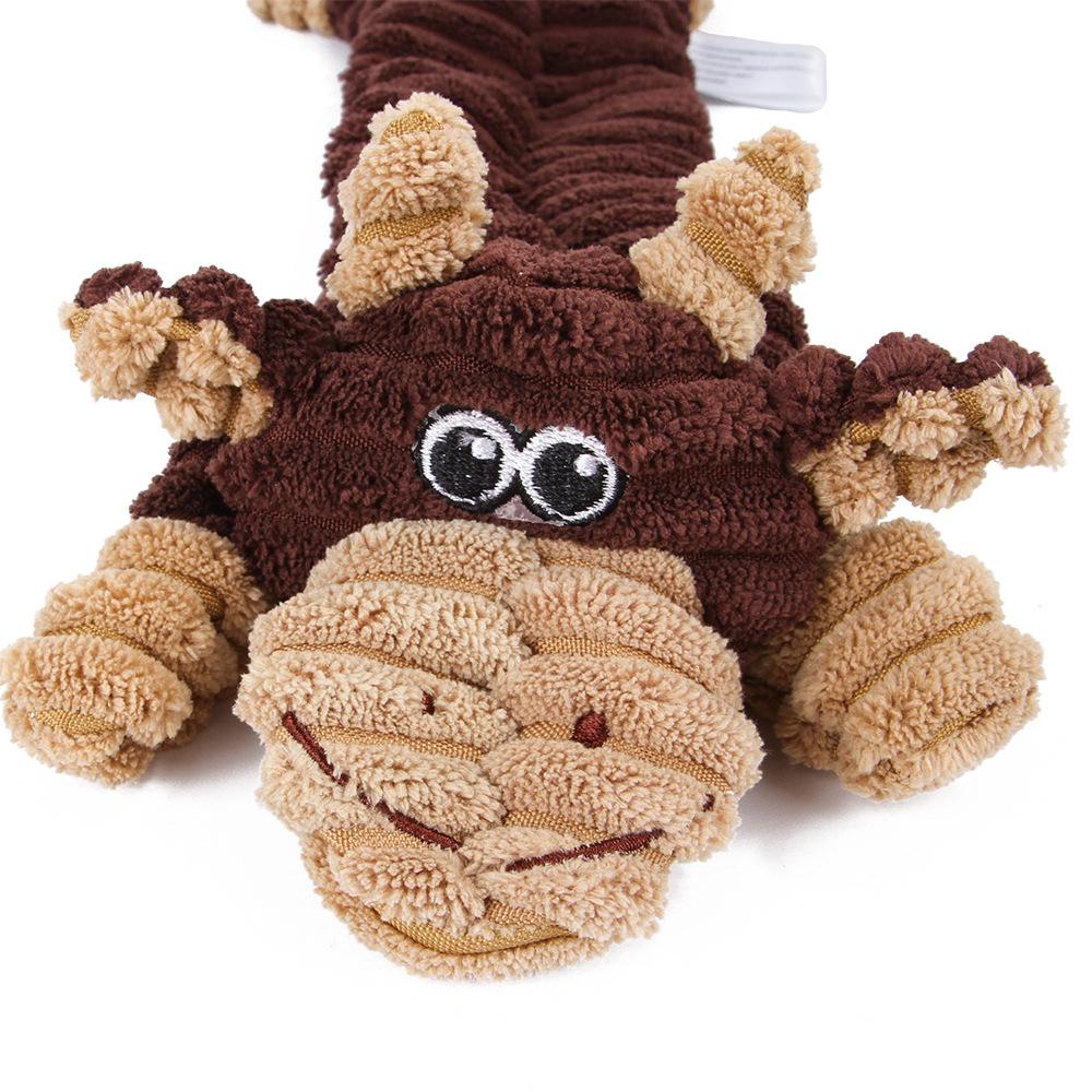 Plush Cute Plush Toys Squeak Pet Pig Animal Plush Toy Dog Chew Squeaky Whistling Involved Dog Toys for Small Large Dogs