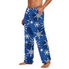 Men's Cozy Pajama Pants with Christmas Print for Holiday Lounging and Sleep
