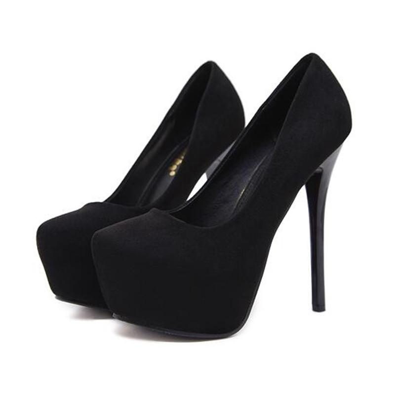 Stiletto High Heels: 14 cm Princess Shoes with 12 cm Platform
