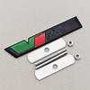DCLR3 NEUES 3D-Metall-RS-Logo VRS Auto Frontgrill-Emblem Heckklappen-Abzeichen Für Skoda VRS Octavia 2 3 Rapid Kodiaq Karoq Fabia Kamiq Superb