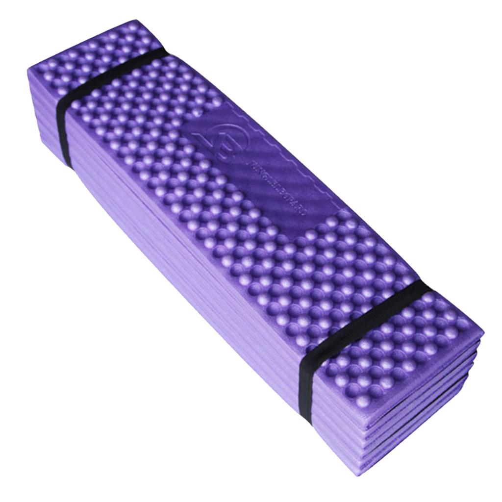 2x Portable Folding Sleeping Pad Seat Mat Mattress Tent Comfortable Lightweight Odorless Cushion