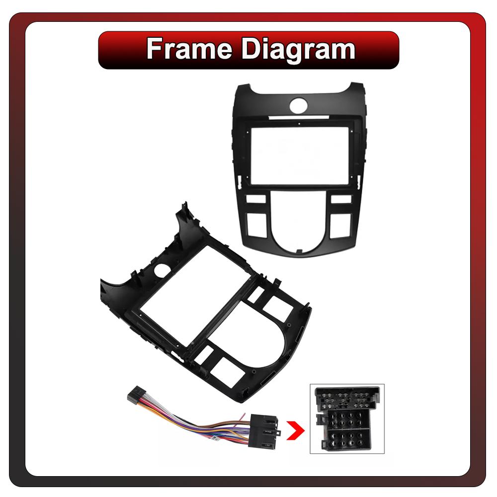 2Din Android Car-Play Car Radio,KIA Forte Cerato 2008-2014,Multimedia Player Head Unit Stereo GPS Navigation BT WIFI,2+32GB