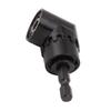 Black Right Angle Drill Adapter Multifunction Power Screwdriver Adapter  Home Improvement