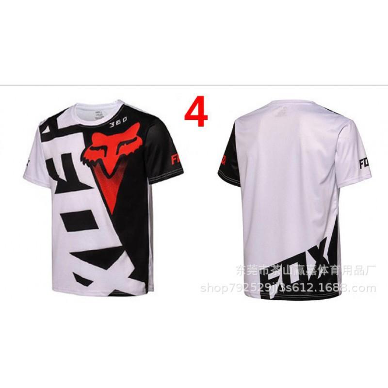 Herren Kurzarm-Motorrad-Fahrradtrikot Schnelltrocknend Offroad-Radfahren Disc-Sportarten