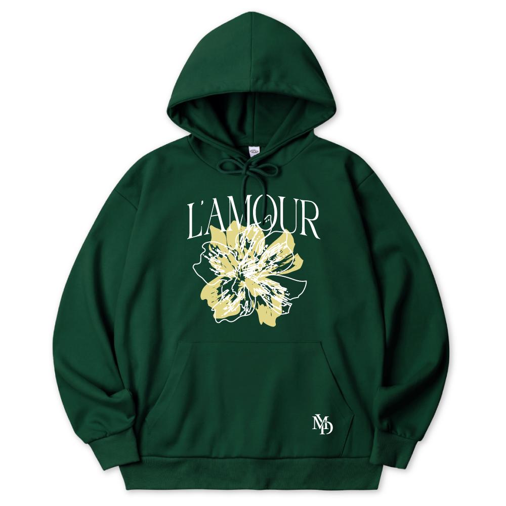 Million Day Million Lamour Heavy Terry Hoodie Cream/Xl