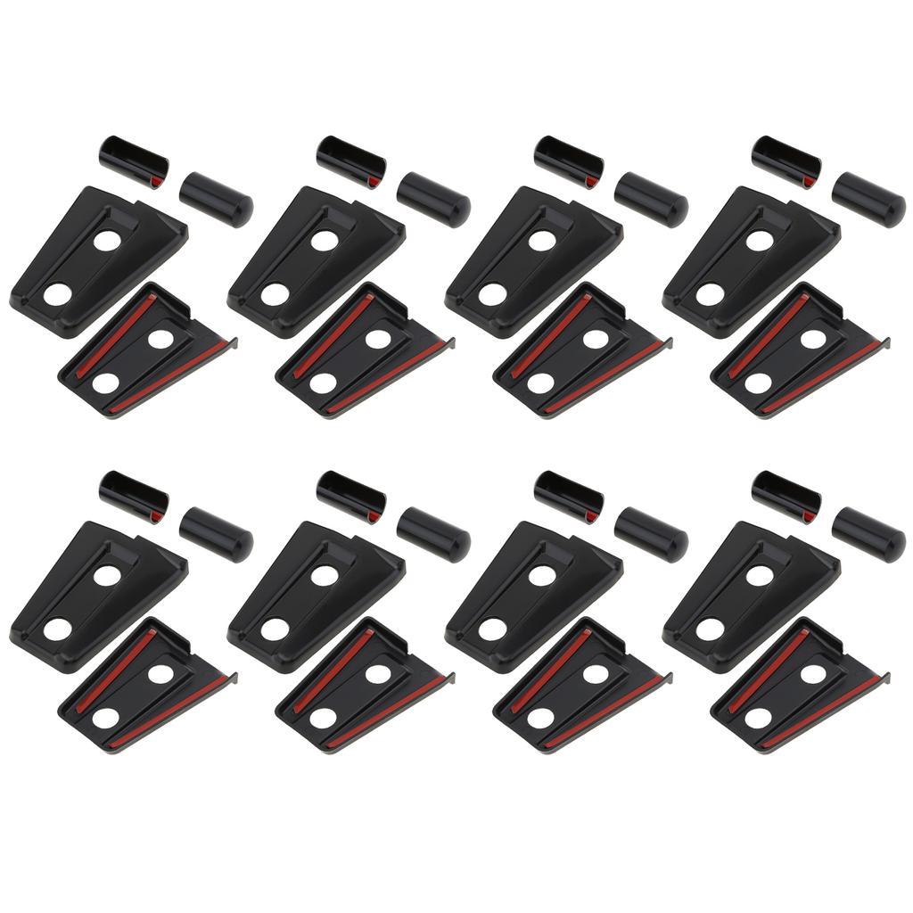 8X Door Hinge Covers Trim Protector Fit for Jeep Wrangler JK 07-17 2-Door 4-DoorGood Product