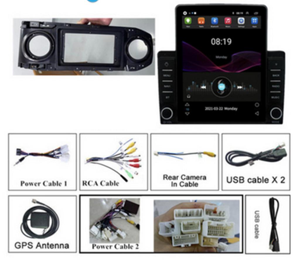 Tacoma navigation all-in-one machine 16-20 models-9.5 inches high with built-in CP special frame