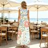 Women's Sleeveless Fresh Maxi Dress Comfy & Skin-friendly Versatile for Beach Daily Commute Vacation & Casual Occasions