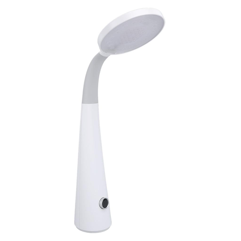 LED Desk Lamp Home Office Rechargeable Adjustable Neck Dimmable Cordless Reading Learning Study