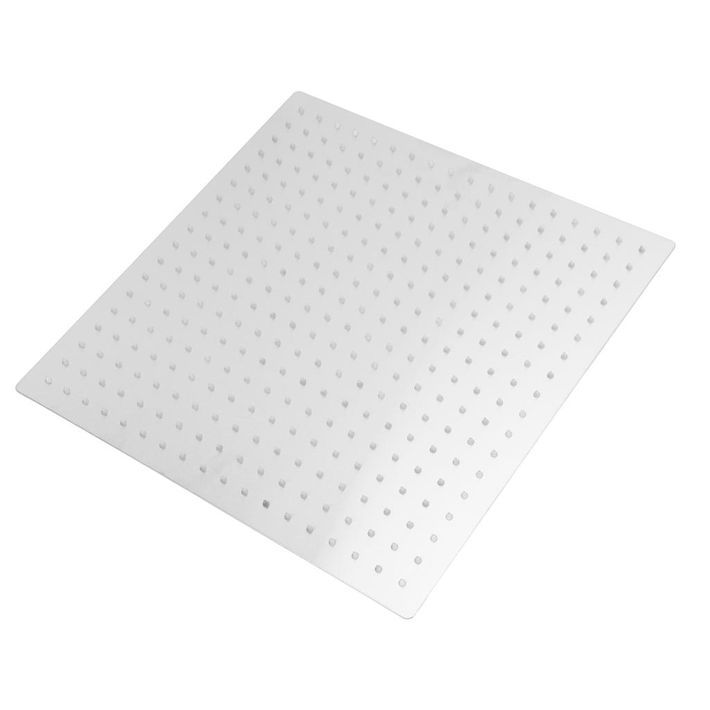 16 Zoll Regendusche Duschkopf Edelstahl Hochdruck Duschsprühkopf G1/2 Gewinde 360 Grad