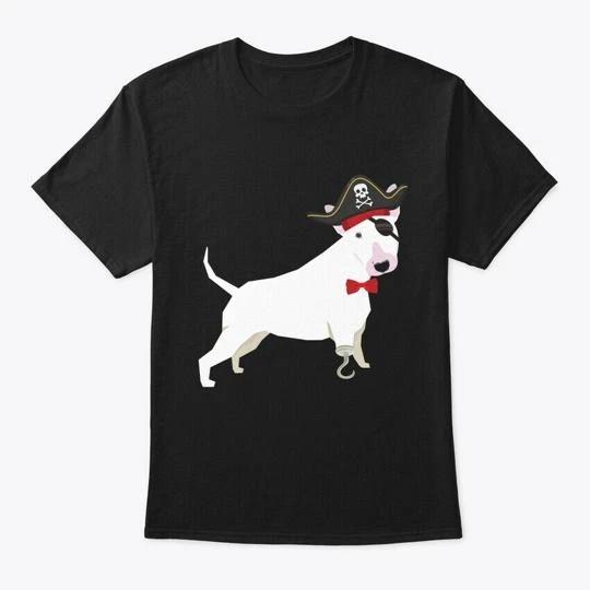 

Bull Terrier Pirate Pi Day 2019 T shirt Made in the USA Size S to 5XL XL