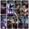 A-Attack On T-Titan Levi Cases For Samsung Galaxy Z Flip 4 5 6 7 3 Z Flip7 Flip6 Flip4 Flip5 Flip3 5G Hard Shockproof Fundas Cov