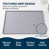 Grey Floor Protector Mat Waterproof Under Sink Liner Practical Under Sink Mat  Pet Bowl Liner