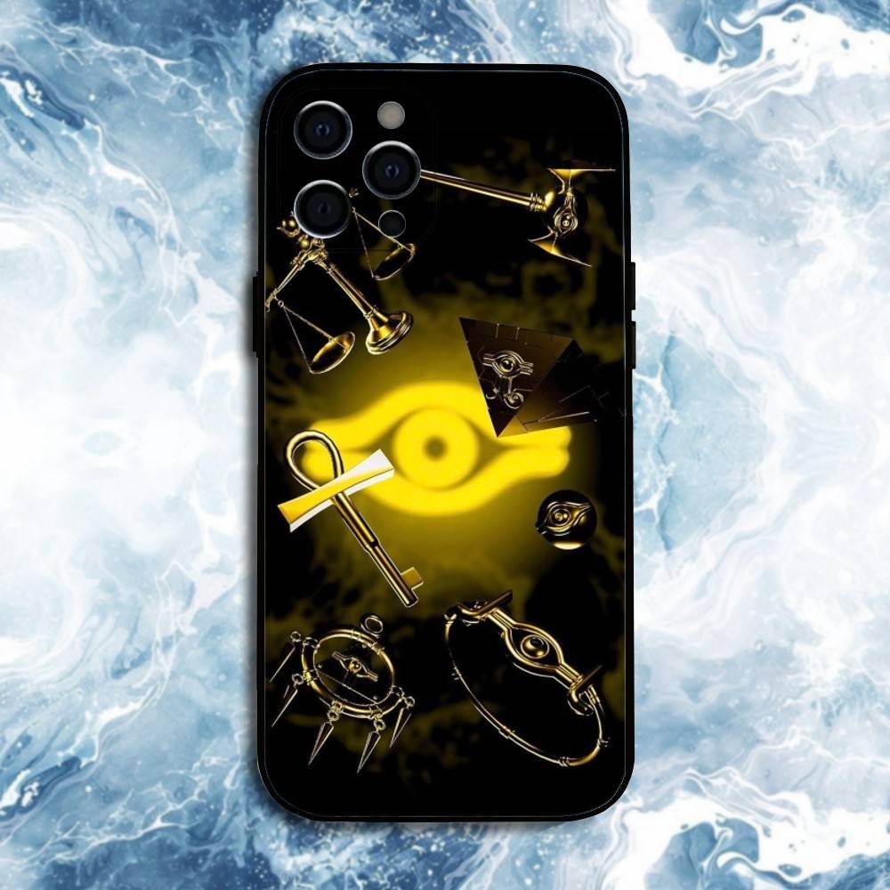 Game Yu-Gi-Oh  Phone Case For iPhone17,16,15,14,13,12,11 Plus,Pro Max, Soft Silicone Black Cover