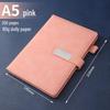 Custom Logo A5 Notebook with Buckle - Learning Planner, Office Business Stationery, Record Book, Gift Box