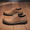 Leisure lace up genuine leather top quality outdoor shoes, fashionable, elegant, luxurious, classic natural leather men's shoes