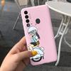 For Tecno Spark 7 P Pro 7P 7Pro Case Cute Girls Bear Back Cover Silicone For Tecno Spark7 P Pro Spark 7 P Pro 7P 7Pro Phone Case