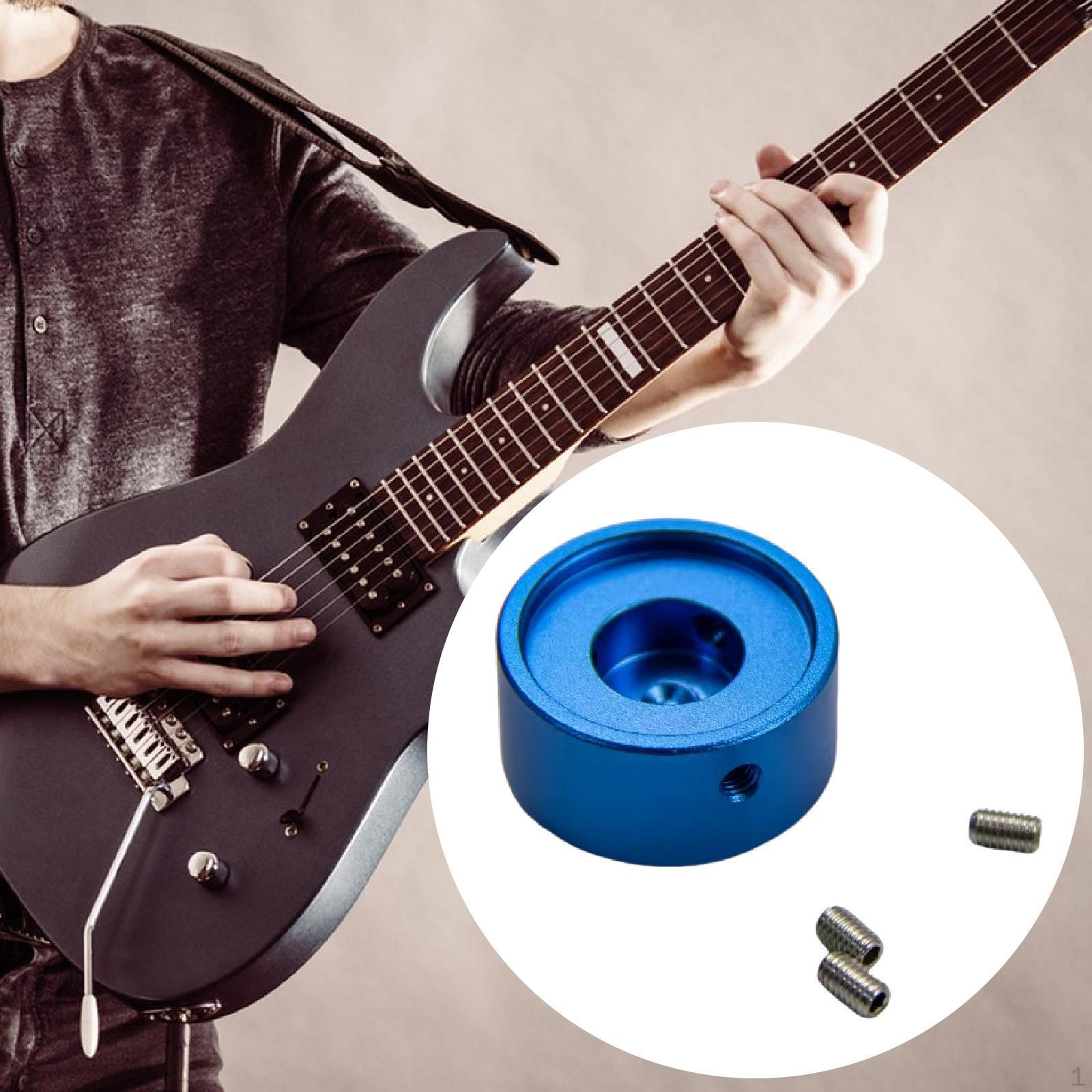 

Крышка кнопки гитарной педали Топпер для футсвитча Легко установить Алюминиевый сплав Ножной гвоздь синий