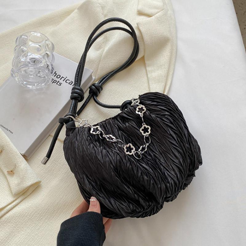 Fashionable Minimalist Shoulder Bag For Women Unique Small Square Design чёрный