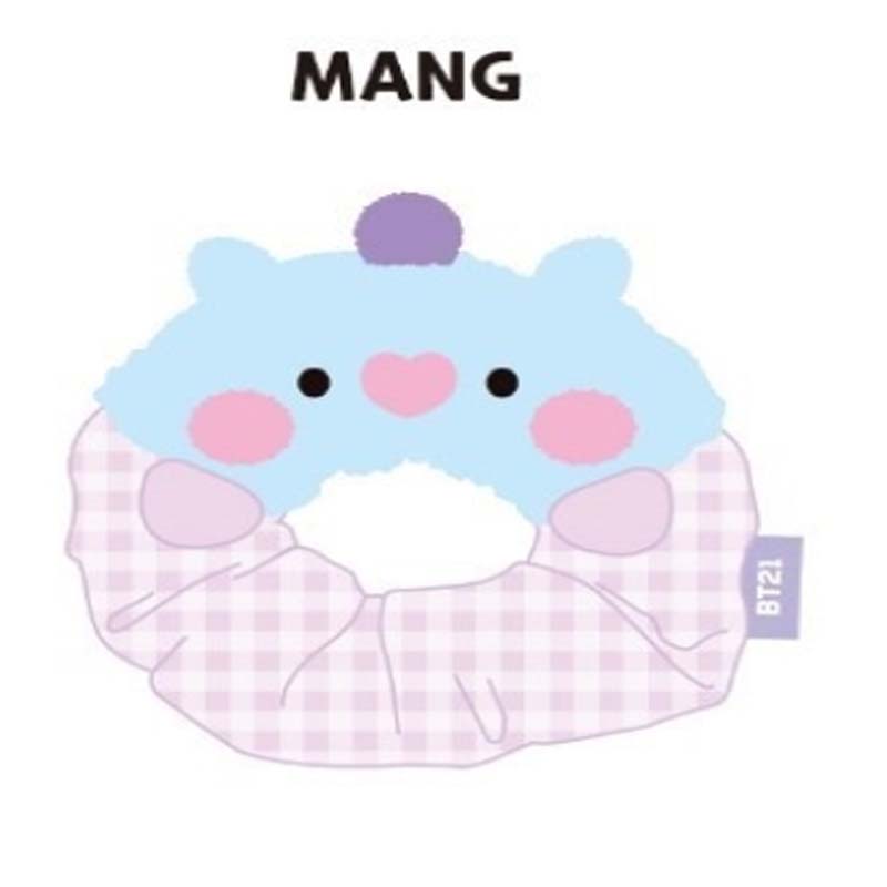 BTS BT21Oficiální Minini Gumička do vlasů Páska Vázanka Kpop Čelenka