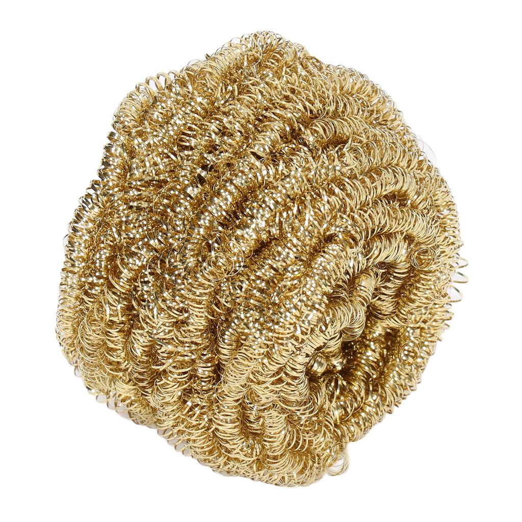 Soldering Iron Tip Cleaner Brass Water Free Cleaning Wire Ball Accessory for Replacement