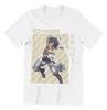 Japanese Anime Attack on Titan Print T-shirt Men's Women's Overszied Casual Cotton Short Sleeves Wit Studio Anime Men's Clothing