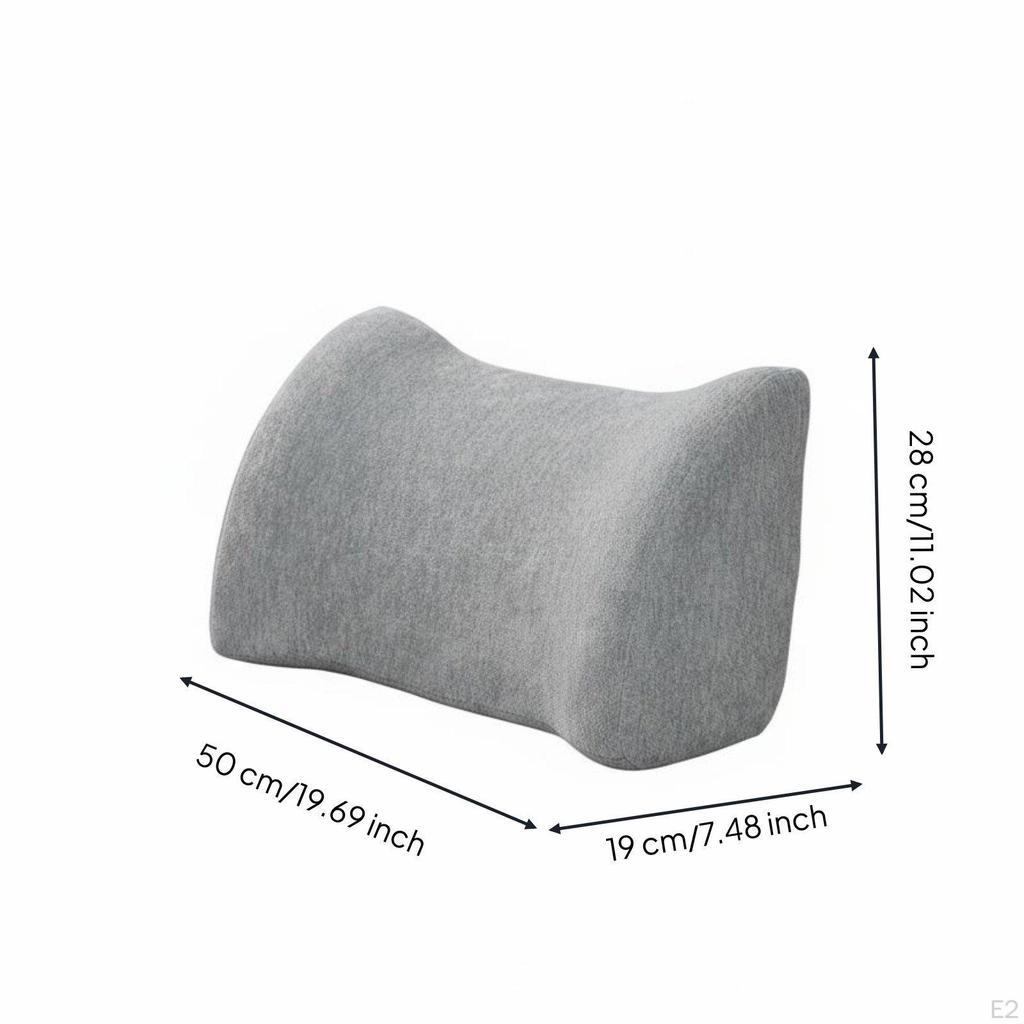 Side Resting Body Pillow Removable and Washable Cover Versatile Support HighResilience Foam