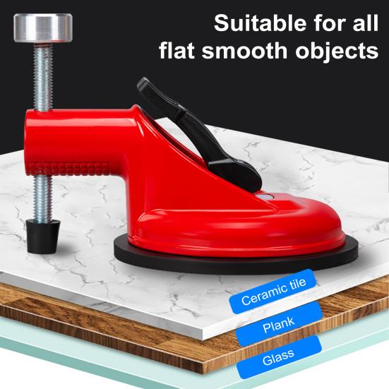 Adjustable Height Seam Clamp Tool Heavy Leveling Alignment Setter Professional Countertop Duty Rubber Suction Cup Floor giallo