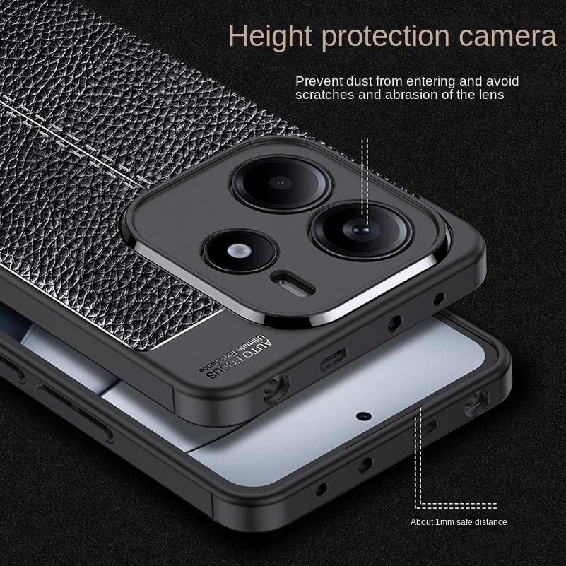 Für Xiaomi Redmi Note 14 4G Note 13 Pro + Note13 Pro Note 13 Hülle Weiches Silikon Schutz Rückseite