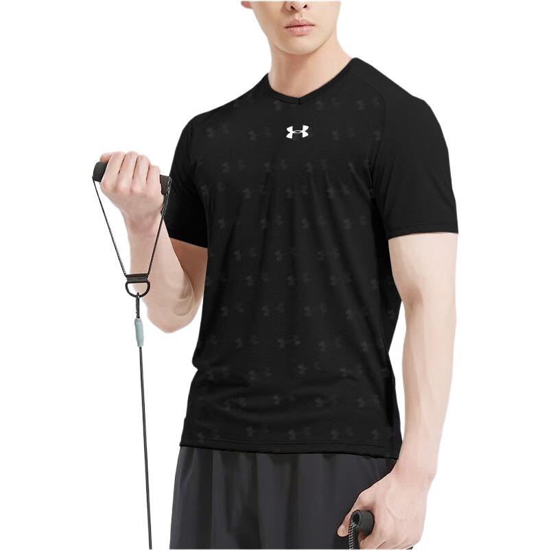Under Armour Loose Quick-Dry Casual Sports Suit Men Suits Black 21500531-001+21500201-001