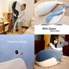 Giant Whale Plush Toy Pillow Soft And Squishy Ocean Animal Stuffed Doll For Kids Handcrafted With Care